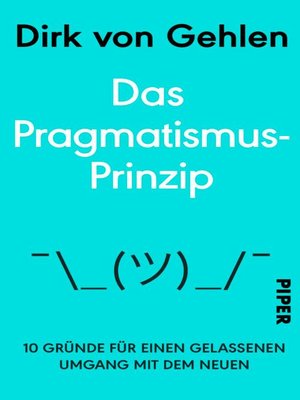 cover image of Das Pragmatismus-Prinzip